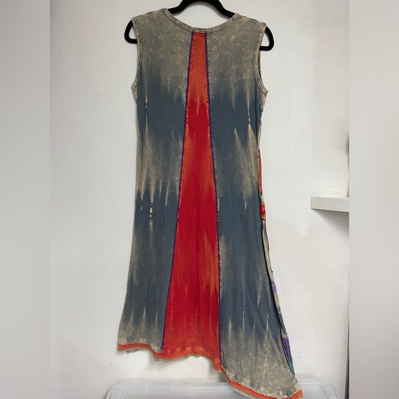 NEW Rising international gray washed boho dress! Medium & Large available. - Picture 3 of 5